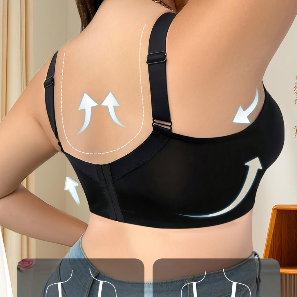 Sexy Full-bodied Non-empty Cup Bra New Half-cup Anti-sagging Push-up Bra