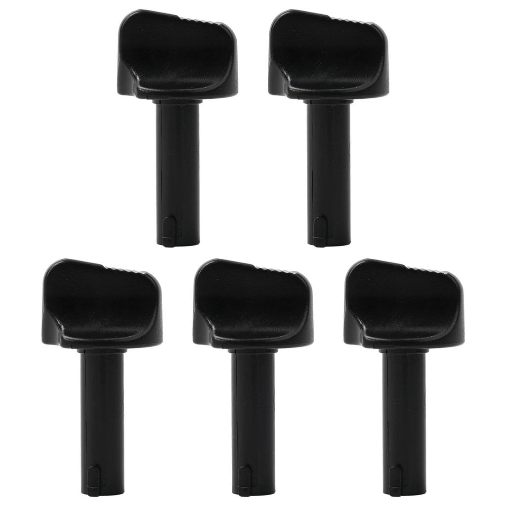 Carburetor Choke Knob SR430 SR450 5 Pcs BR450 For 4244 182 9502 Lawn Mower Parts Outdoor Living Plastic Outdooor