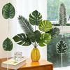 Artificial Monstera Deliciosa Leaf Artificial Flowers Artificial Plant Home Decor Outdoor Decor and Accessories Table Decor