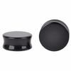 Obsidian Ear Expander: Exquisite Piercing Jewelry for Cartilage, 5-25mm