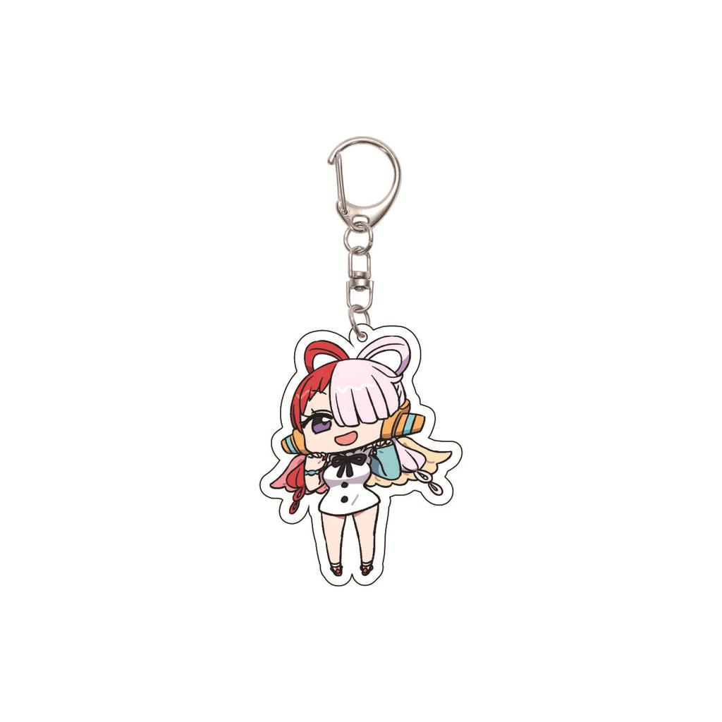 One Piece 5.5CM Acrylic Keychain, Anime Keychain, Luffy, Zoro Cartoon One Piece Bag Keychain