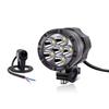Aoling Motorcycle Fog Lamp LED, 12 V, 24 V, 6 LED Headlight, Auxiliary Light,