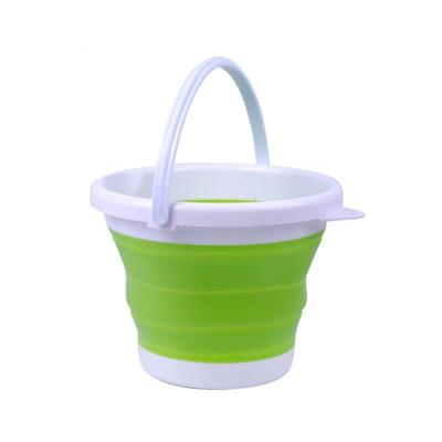 PP + TPE Collapsible Soft Bucket, Portable Travel Drinking Bottle, Perfect for Camping, Hiking, Fishing, Swimming, and Surfing, Available In Blue,
