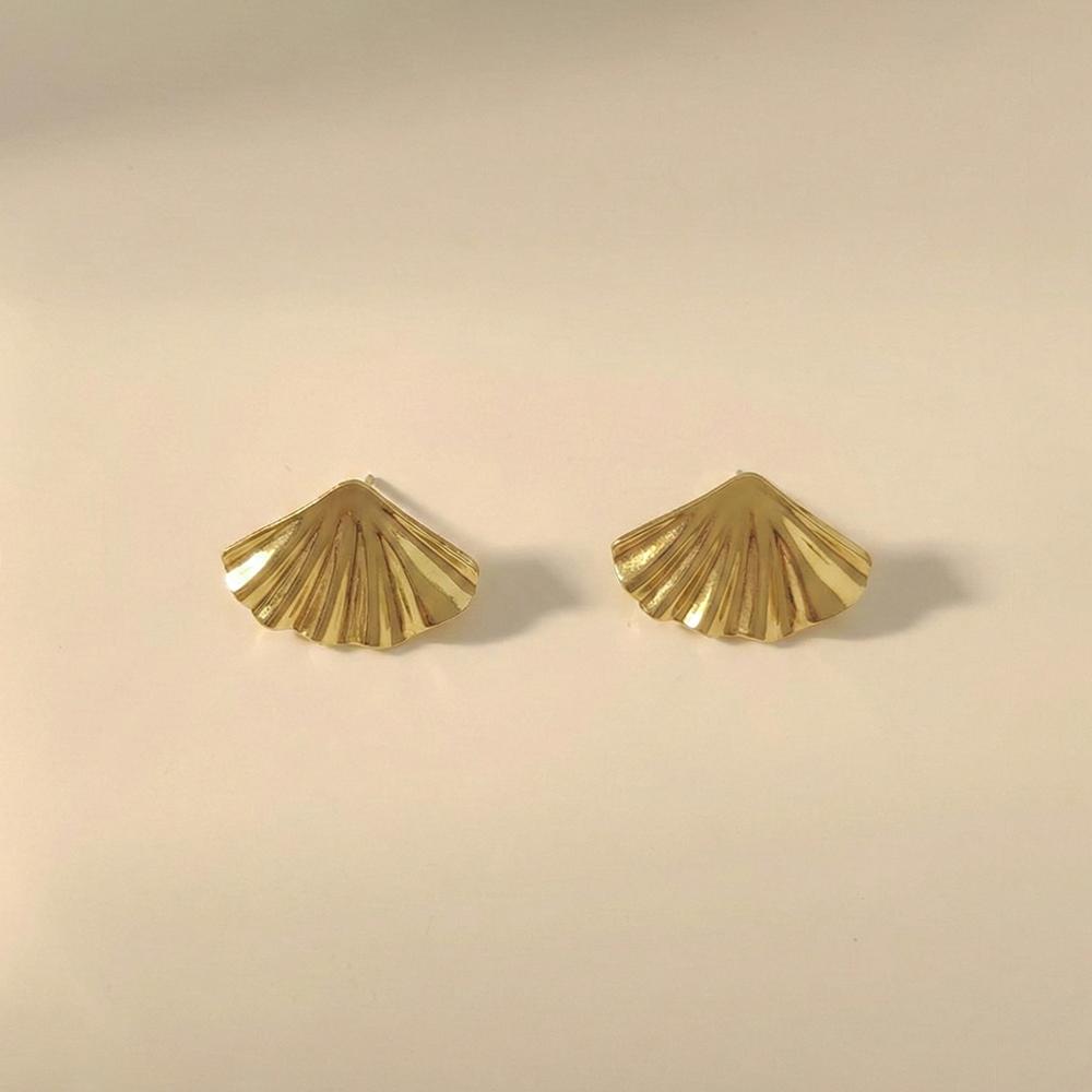 Chunky Gold Earrings Vintage Gold Statement Stud Earrings for Women Lightweight Trendy Knot Geometric Dangle Drop Earring Jewely