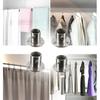 Wardrobe Bracket Rod Holder Shower Curtain Flange Heavy Duty Socket Wall Mounted Tube Closet Rods End Support for Garden