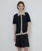 Wednesday Oasis Summer Double-Pleat Half Stretch Slacks_Black(Wc25-Pt05)