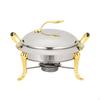 Chafing Dish Cooking Pot Plates Portable Thickened Camping Alcohol Stoves for Backpacking
