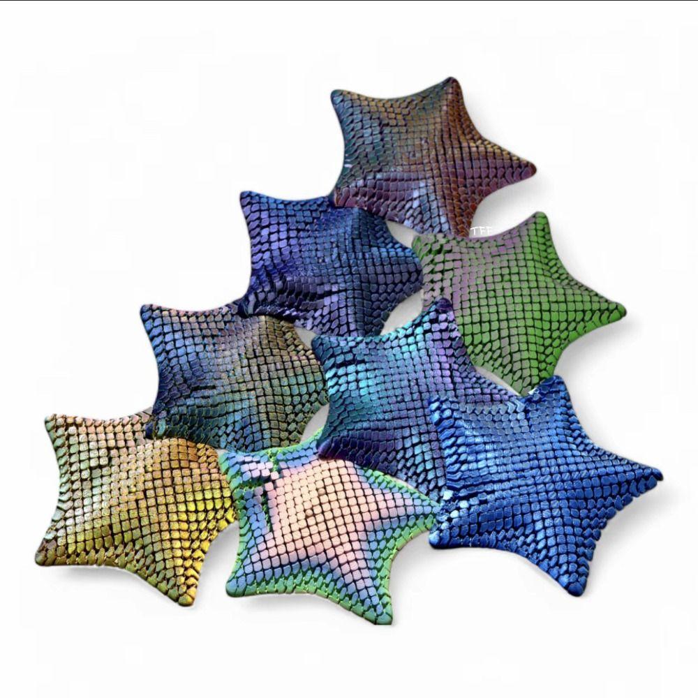 Articulating 3D Printed Starfish Toy Colorful Movable Starfish Toy  Desktop Decoration