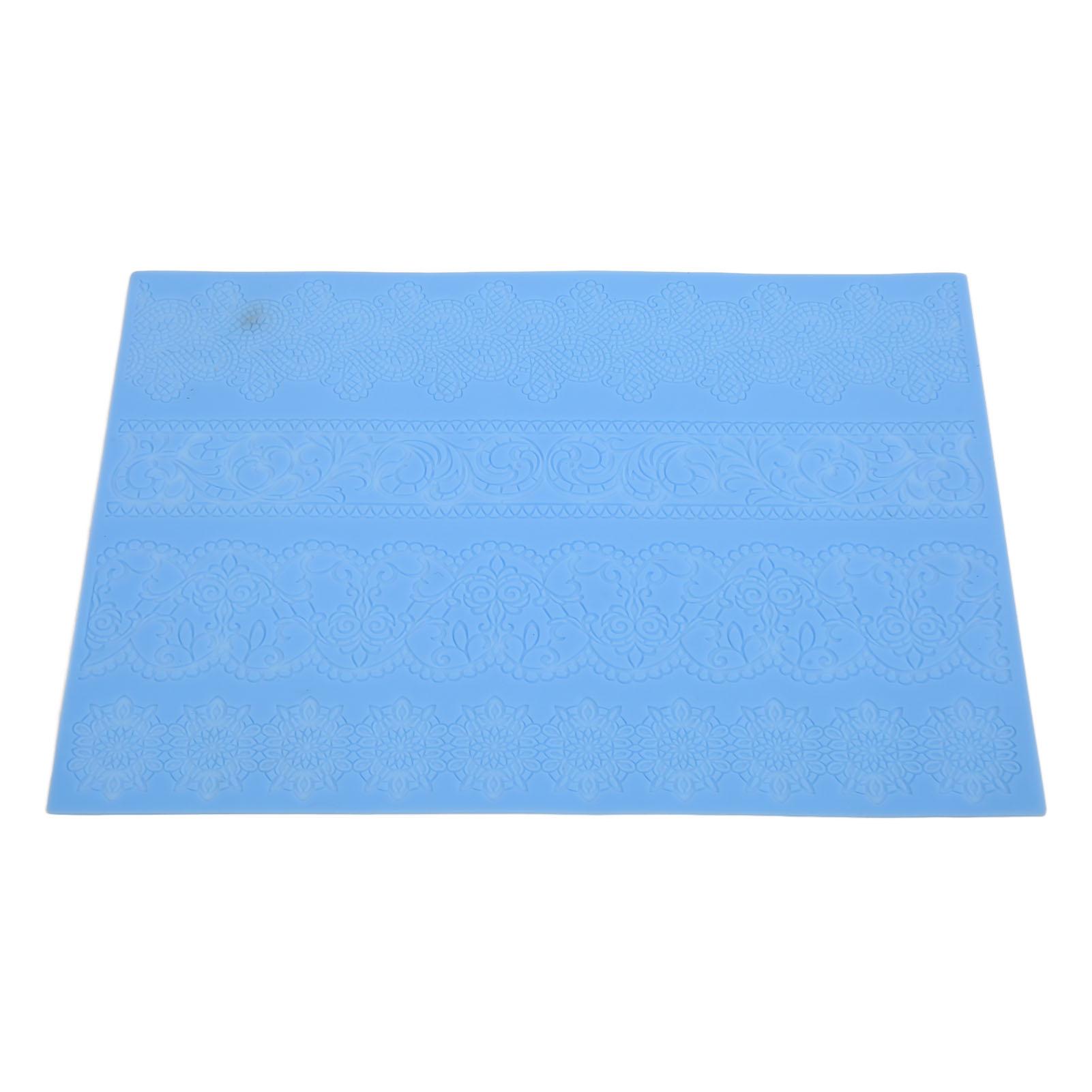 

Силиконовый коврик для оттиска своими руками с цветочным узором, пищевой помадкой, кружевной коврик для украшения торта