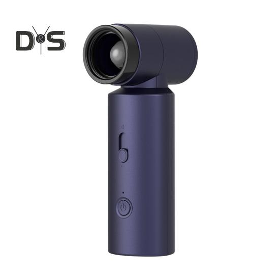 

Портативный охлаждающий вентилятор Струйный сухой вентилятор с высокоскоростным двигателем Мощный поток воздуха Низкий уровень шума Перезаряжаемый портативный электрический воздушный пылесос Персональный вентилятор королевский синий