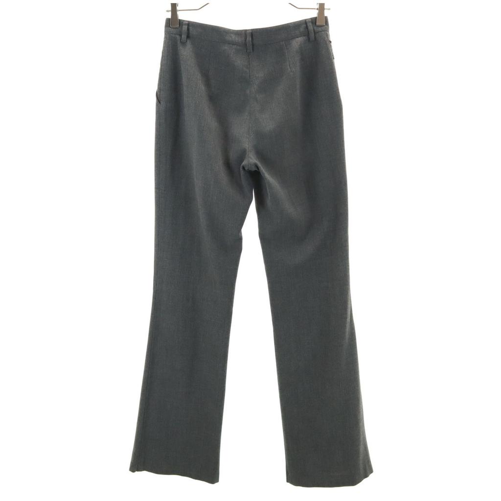 Armani Jeans Made In Italy Slacks Pants 38 Charcoal Gray Women Used