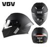 Full Face Motorcycle Helmet With Flip-Up Visor DOT Certified ABS Shell Men Women All Season Use