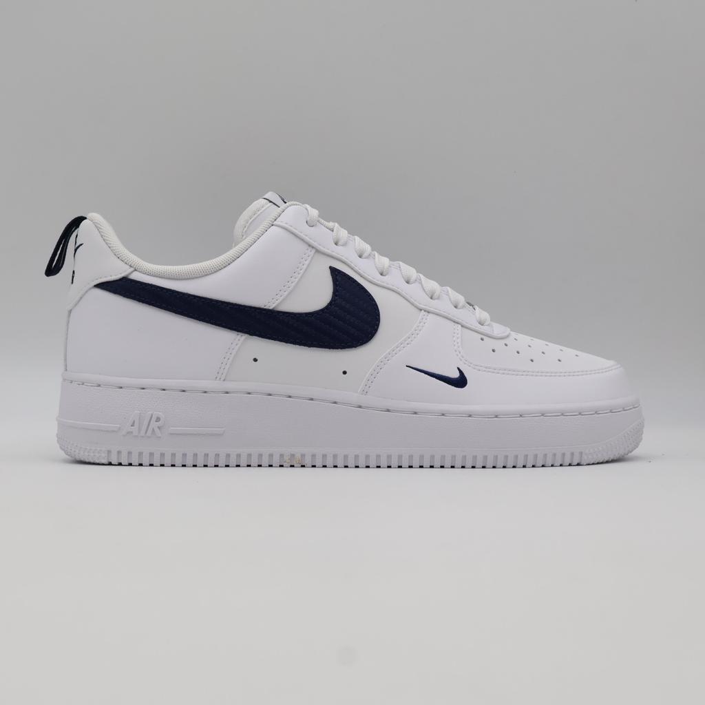 IR5599-100 Nike Air Force 1 '07 White Midnight Navy (Men's)