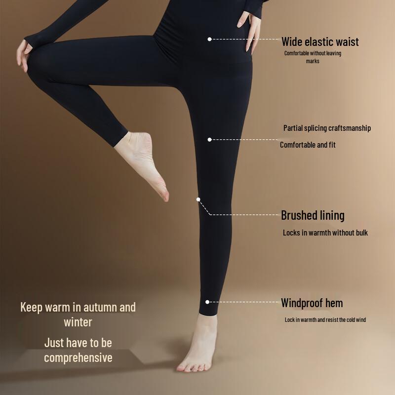 Women's High-Waist Seamless Thermal Leggings