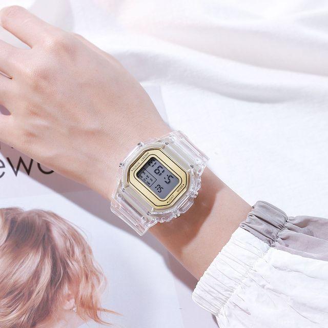 UTHAI CE116 Digital Sports Watch Unisex Waterproof With LED Male and Female Bracelet Clocks