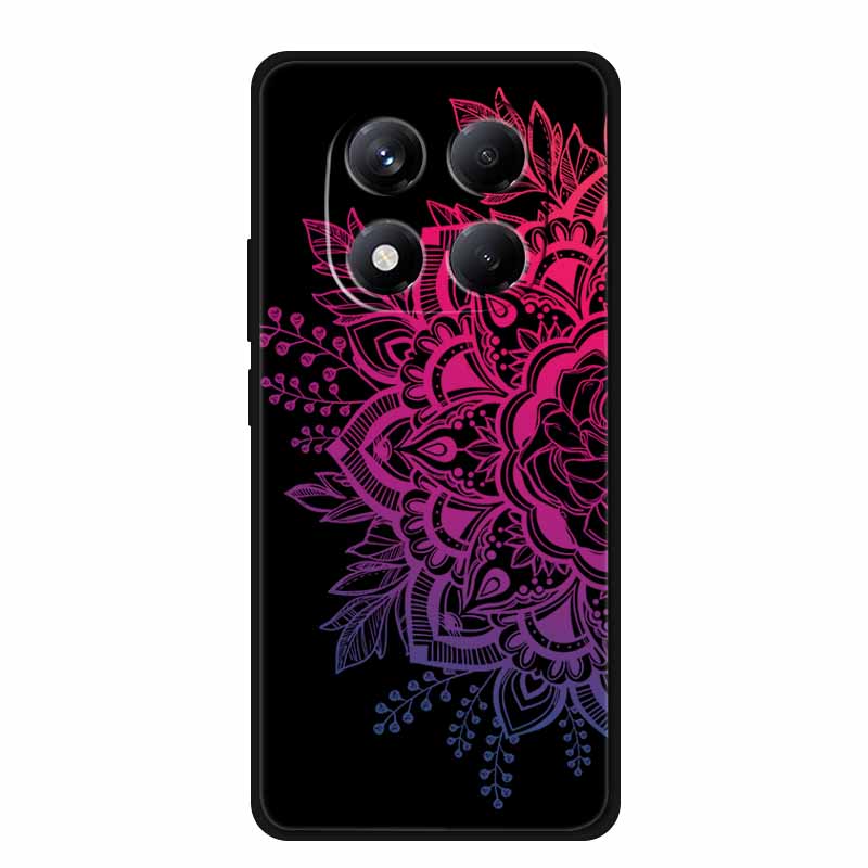 

For Xiaomi Redmi Note 15 Pro / Note 15 Pro+ 5G Case Global Version Lovely Floral Luxury Soft Silicone Back Cover Cases Biophilic Note15 ProPlusGlobal