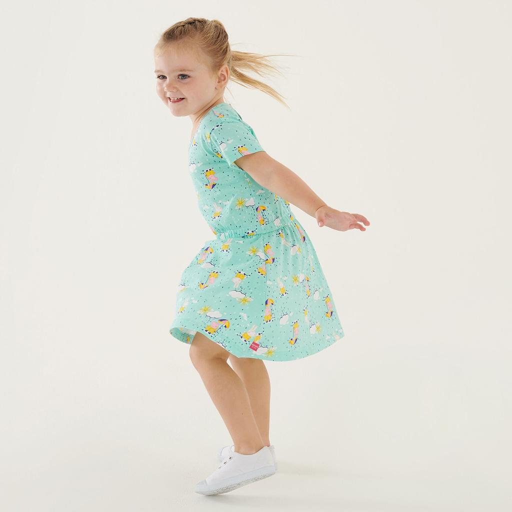 Regatta Baby Girls Peppa Pig Clouds Casual Dress