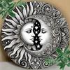 Vintage Metal Tin Sign Moon Sun Wall Art Home Decor Bar Cafe