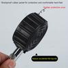 Professionelles 100 PSI Reifendruckmessgerät Hohe Präzision Langer Schlauch Reifendrucktabelle Langer Schlauchmeter Motorrad