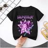 Summer Kpop Demon Hunters Print Graphic Tshirt Kids Clothes 2026 Movie T Shirt Girls Boys Short Sleeve Tops Comfortable T-shirt