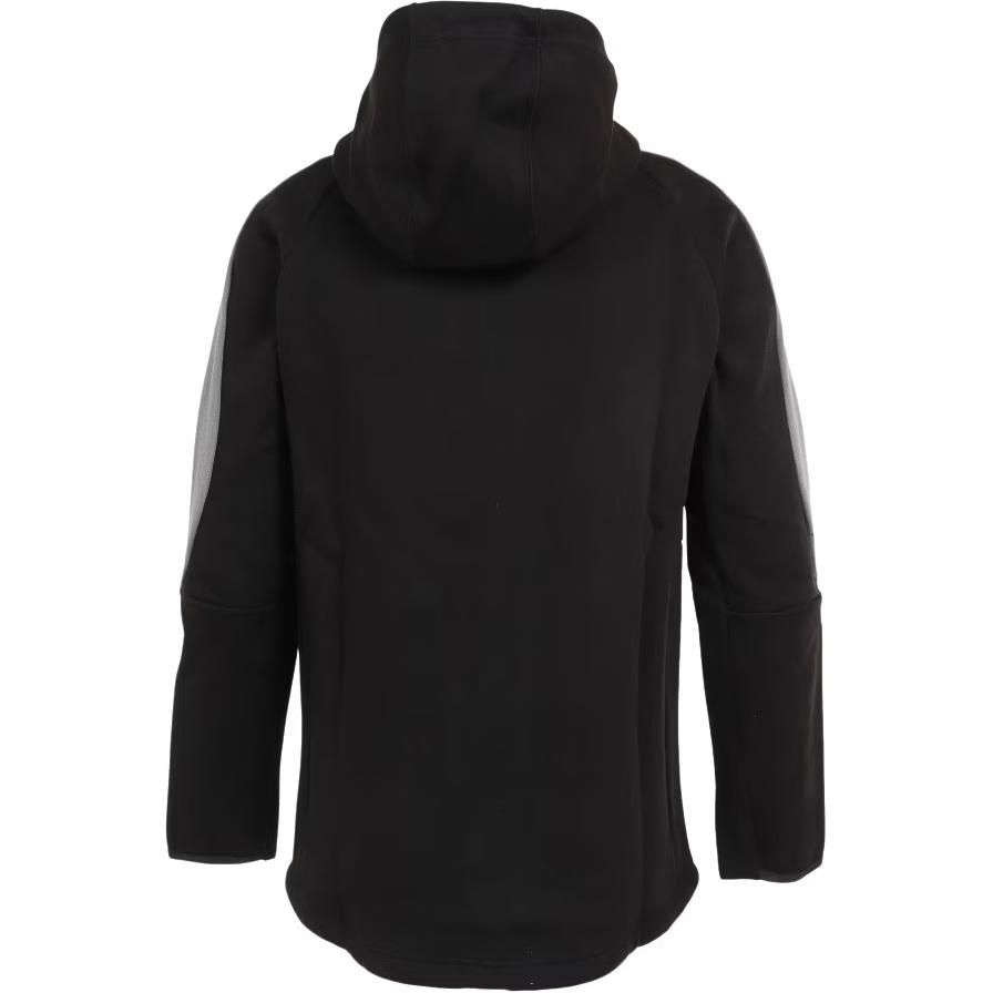Puma Logo Print Zip-Up Hooded Jacket Men Outerwear Black 672386-01