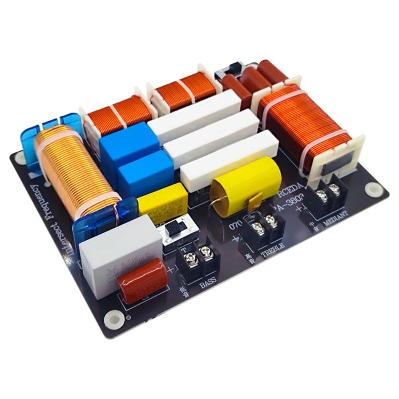 Professional 3 Way Sound Crossovers Featuring High Temperatures Inductors 90° Alignment And 4 Customizable Sound Mode For Enhanceds Speaker