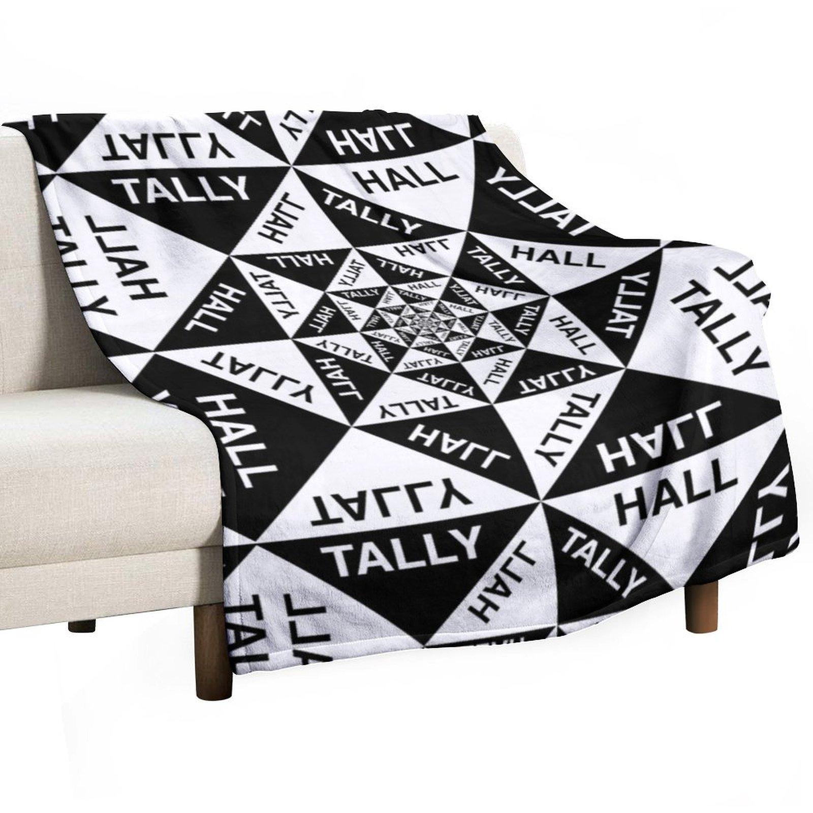 New 02 Tally Hall band logo Genre: ?indie pop Throw Blanket Summer Stuffeds Large Soft Beds Blankets 30x40in