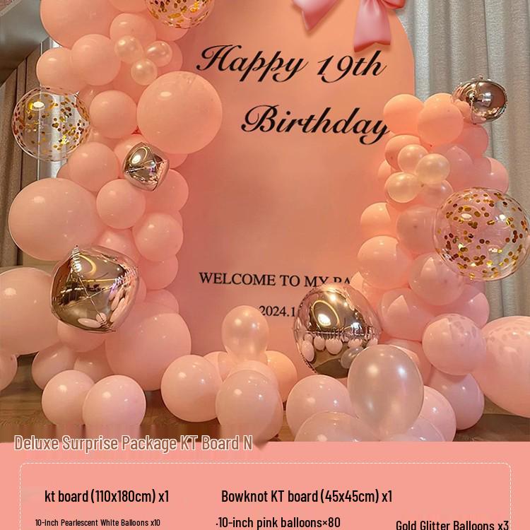 18th Birthday Butterfly Backdrop Decoration for Coming-of-Age Ceremony