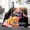 Customizable KPop Demon Hunters21 Throw Blanket – Personalized Name, All-Season Cozy Snug Blanket, Machine Washable, Personalized Blanket