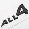 Car ABS ALL4 Logo Side Door Decal Trunk Sticker for C-ooper S R60 F60 F54 R56 R57 Countryman CLUBMAN Car Styling Accessories