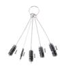 5Pcs Nylon Tube Brushes Cleaning Brush Set Bottle Tube Pipe Small Tube Bottle Straw Washing Cleaner Household Cleaning Tools