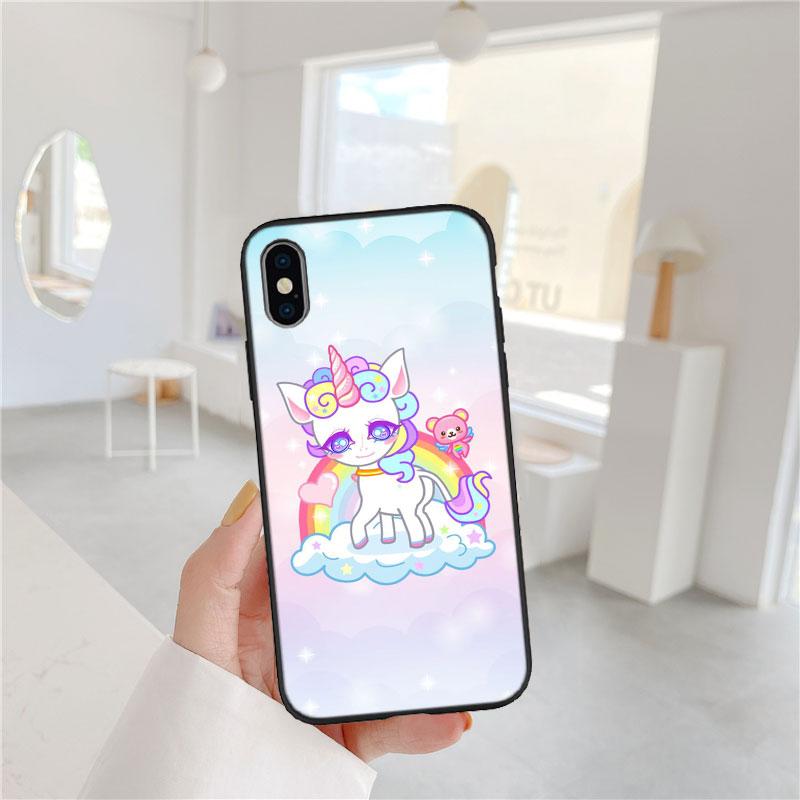 BF28 Cartoon Unicorn Case for Motorola Edge 60 60s 70 G86 G56 G54 E14 G04S G45 G54 G64 S30 S50 X30 X40 X50 Ultra Pro Power