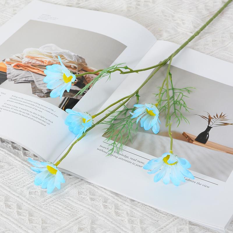 Специальный поддельный цветок, очаровательный, против падения, фантастический синий