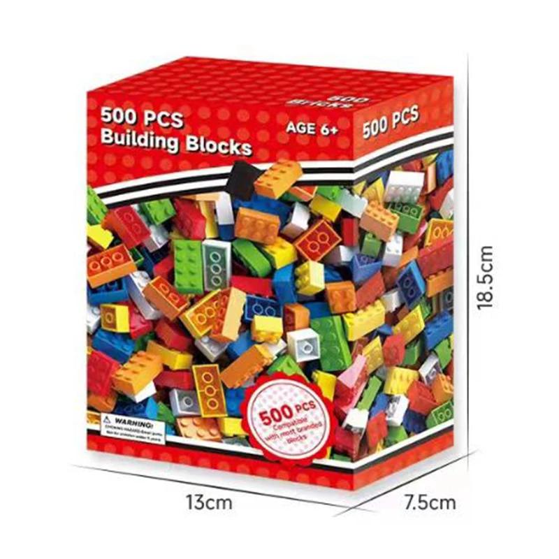 

Building blocks Bulk children s blocks, Creative diy sets, Urban classic blocks, children s educational toys, 1000 500 Pcs With box