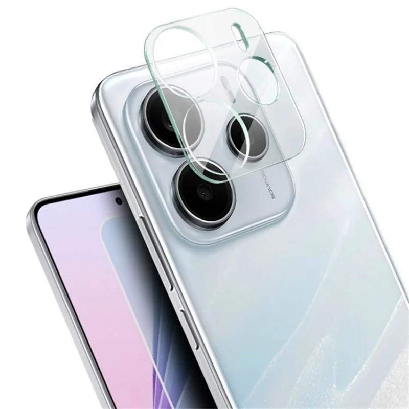 

For Xiaomi Redmi Note 14 5G Camera Lens Protector WANLONFENG Full Coverage HD Clear Lens Film with Cleaning Cloth Transparent
