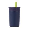 12oz Thermal Coffee Cup with Straw Thermos Bottle Children's Cup Thermal Mug  Car