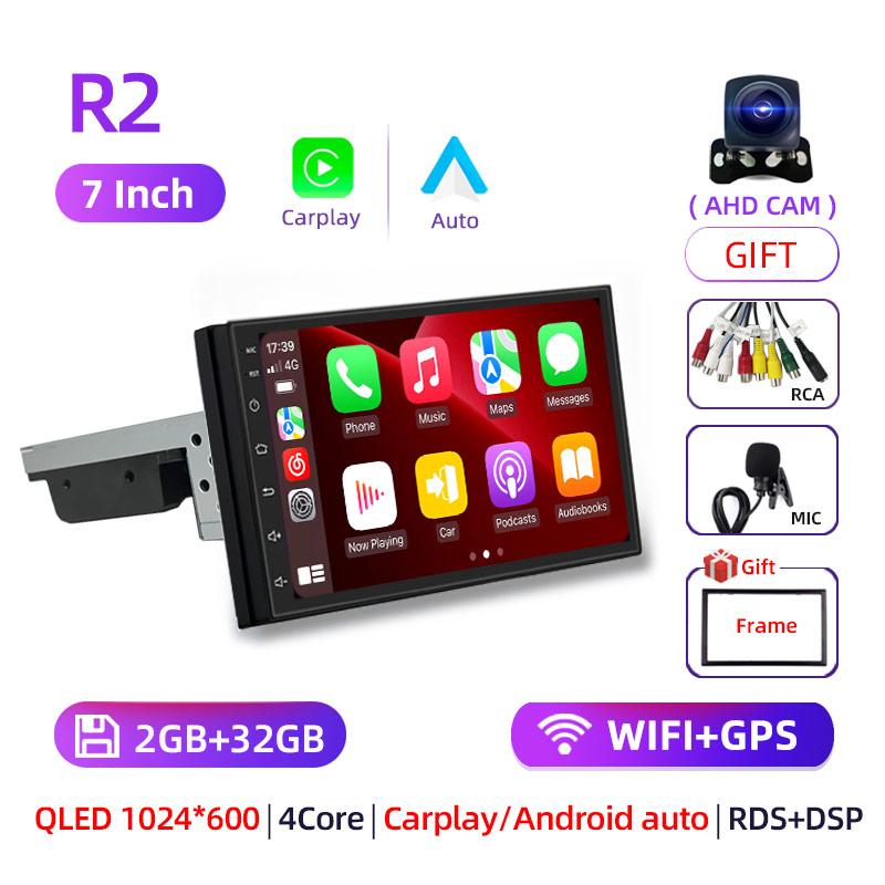 7'' 10'' 8Core Android 11 1Din Car Multimedia CarPlay 5G Universal Navigation GPS 1 DIN Headunit Auto Radio Audio Stereo dvd