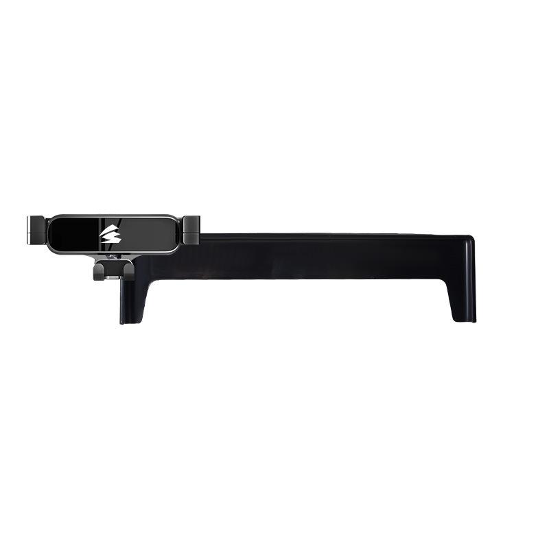 Leidao L60 Gravity Car Phone Holder - Aluminum Alloy, One-Word Design