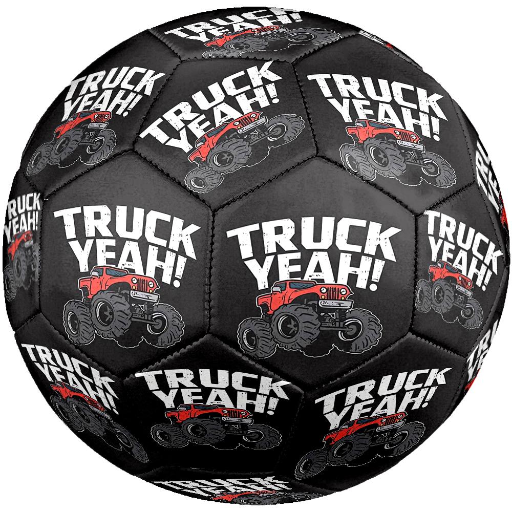 Truck Theme Size 5 Soccer Ball, Suitable for Both Indoor and Outdoor Matches, a Gift Suitable for Everyone.