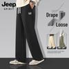 JEEP SPIRIT Men's Loose Straight Printed Casual Pants