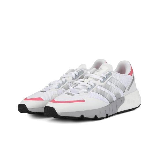 

Adidas Женские ZX 1K Boost Белый Серебристый Металлик FY5654 EU 37 серебряный/белый