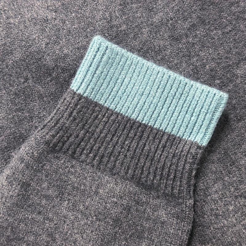 Mokana Winter Fashion Round Neck Sweater Cardigan