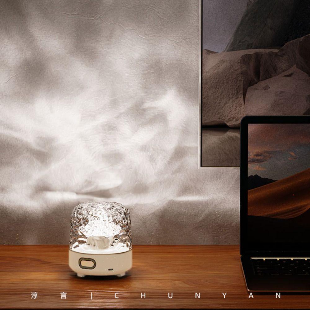 16 Colors Ocean Wave Projector Light Remote Control Water Ripple Lamp 3D Aurora Light  Home Decor