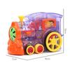Transparent Domino Puzzle Children'S Automatic Delivery Licensing Standing Brand Electric Train