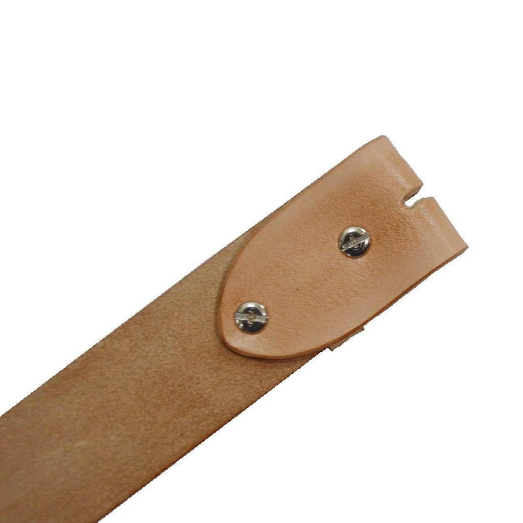 Regular Size Thick Cowhide Leather Genuine Saddle 40mm Brass Buckle [voodoocats] Belt, Leather, Leather, Width,