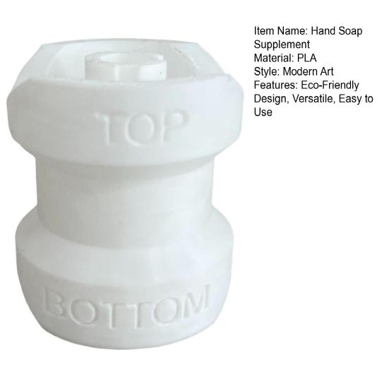 Hand Soap Supplement Dispenser Refillable Liquid Hand Soap Adapter Bathroom Kitchen Plastic Transfer Tool