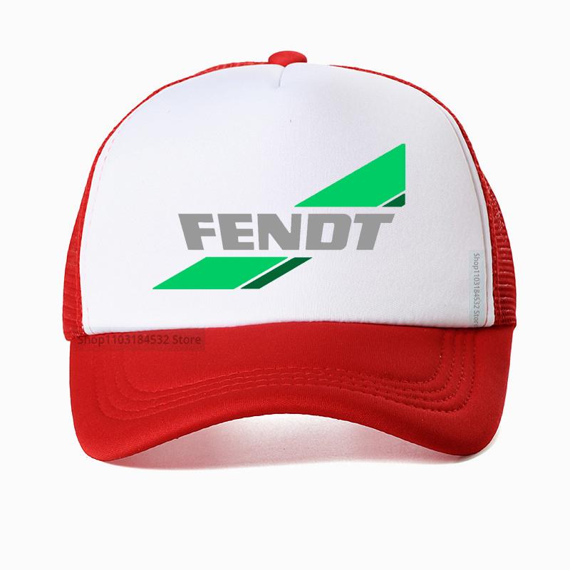 Farming Tractor Agriculture Fendt Baseball Cap Fashion Cool Fendt Hat Unisex Caps Outdoor Cool Summer Unisex Mesh Trucks Net Cap