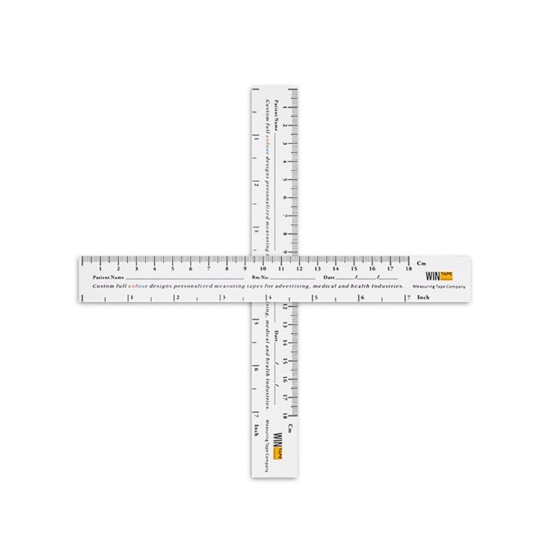 150 Stück Wundmessband Papier Wundlineale Präzises 18 cm Messwerkzeug für das Gesundheitswesen