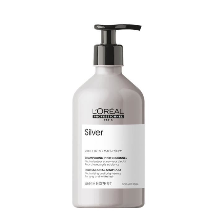 Shampoing Silver - Raviveur D'éclat - Série Expert
