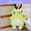 New Colorful Cartoon Frog Design Kids Backpack Cute Nylon School Bag For Boys And Girls